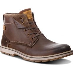 Kozaki LASOCKI FOR MEN - MI07-A355-A206-34BIG Brown. Brązowe buty zimowe męskie Lasocki For Men, z nubiku. Za 229,99 zł.