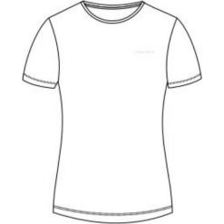 Topy sportowe damskie: MARTES Koszulka damska LADY SOLAN White r. S