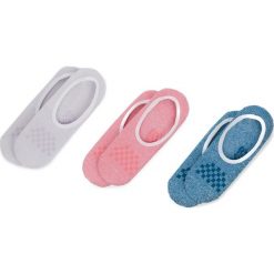 Zestaw 3 par stopek damskich VANS - Basic Marled Canoodle VN0A3NGQUUE1 Bright Multi. Białe skarpetki damskie Vans, bez wzorów, z elastanu. Za 59,00 zł.