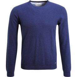 Swetry klasyczne męskie: Cortefiel CAJA ESTRUCTURA Sweter marine blue