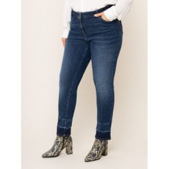 Jeansy Slim Fit Persona by Marina Rinaldi 1183019. Niebieskie jeansy damskie Persona by Marina Rinaldi, bez wzorów, z elastanu. W wyprzedaży za 289,00 zł.