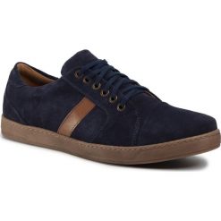 Sneakersy SERGIO BARDI - SB-59-09-000484 854. Niebieskie sneakersy męskie Sergio Bardi, bez zapięcia. Za 269,00 zł.