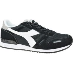 Diadora Titan II 501-158623-01-C7565 buty sneakers męskie czarne 42. Czarne buty sportowe męskie Diadora, ze skóry, bez zapięcia, do biegania. Za 369,99 zł.