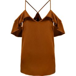 Pinko Bluzka "Elizabeth Top". Bluzki damskie Pinko, bez wzorów, z satyny, bez kołnierzyka. Za 299,00 zł.