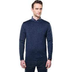 Sweter vetica półgolf niebieski. Niebieskie swetry męskie Recman, m, bez wzorów, z golfem, bez kaptura. Za 149,00 zł.