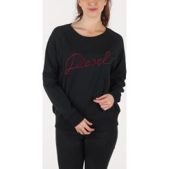Diesel F-Sven Bluza Czarny. Czarne bluzy damskie Diesel, xs, z nadrukiem, z elastanu, bez rękawów, bez kaptura. Za 464,95 zł.