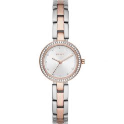 Dkny - Zegarek. Szare zegarki damskie DKNY, ze stali. W wyprzedaży za 599,90 zł.