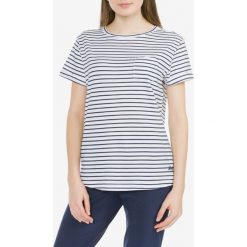 Helly Hansen Naiad Koszulka Niebieski Biały. Niebieskie koszulki damskie Helly Hansen, xs, w paski, z bawełny, bez kołnierzyka, z krótkim rękawem. Za 188,95 zł.