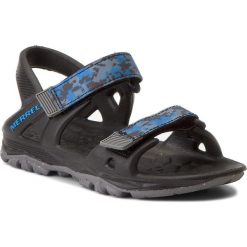 Sandały MERRELL - Hydro Drift MC56899 Bl/Nav. Czarne sandały chłopięce Merrell, z materiału. W wyprzedaży za 129,00 zł.