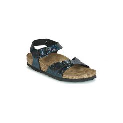 Sandały Dziecko Birkenstock RIO. Czarne sandały dziewczęce Birkenstock, bez zapięcia. Za 263,20 zł.