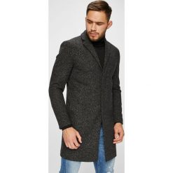 Selected - Płaszcz. Czarne płaszcze męskie Selected, xl, bez wzorów, z poliesteru, klasyczne, bez kaptura. W wyprzedaży za 559,90 zł.