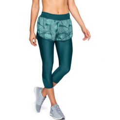 Spodnie dresowe damskie: Under Armour Spodnie damskie Armour Fly Fast Prnt Shapri zielone r. M (1309195-716)