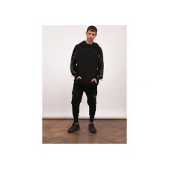 Bluza Ring Lamps. Czarne bluzy męskie Girl Little Boy, s, bez wzorów, z bawełny, bez kołnierzyka, z długim rękawem, długie, bez kaptura. Za 450,00 zł.