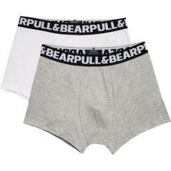Komplet 2 par bokserek. Szare bokserki męskie marki Pull&Bear. Za 49,90 zł.