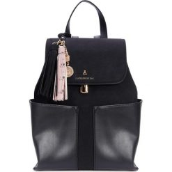 L'Atelier du Sac plecak damski Mabel 9172 czarny. Czarne plecaki damskie L'Atelier du Sac, bez wzorów, eleganckie. Za 389,00 zł.