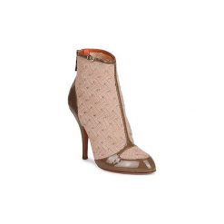 Botki Missoni LISCIA. Brązowe botki damskie Missoni, bez obcasa, bez zapięcia. Za 1339,50 zł.
