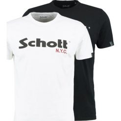 T-shirty męskie: Schott NYC LOGO 2 PACK Tshirt z nadrukiem black/white