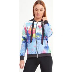 BLUZA KENTUCKY CY SPORTALM. Szare bluzy damskie Sportalm, bez wzorów, bez rękawów, z kapturem. Za 959,00 zł.
