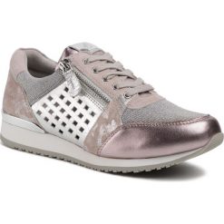 Sneakersy CAPRICE - 9-23503-24 Soft Pink Comb 594. Szare półbuty damskie Caprice, ze skóry. Za 299,00 zł.