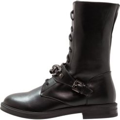 Buty zimowe damskie: RAID RUBEN Kozaki sznurowane black