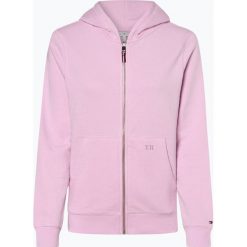 Tommy Hilfiger - Damska bluza rozpinana, różowy. Różowe bluzy damskie TOMMY HILFIGER, xs, bez wzorów, bez rękawów, bez kaptura. Za 349,95 zł.