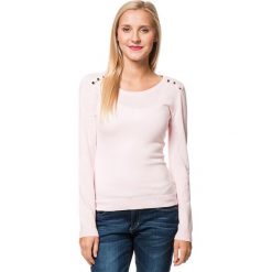 Sweter w kolorze jasnoróżowym. Różowe bez kategorii marki William de Faye, z kaszmiru, z okrągłym kołnierzem. W wyprzedaży za 136,95 zł.