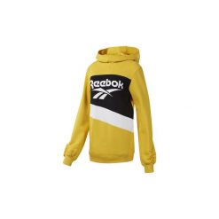Bluzy Reebok Classic Sukienka Classics Vector Hooded Dress. Żółte bluzy damskie Reebok Classic, s, bez wzorów, bez rękawów, bez kaptura. Za 249,00 zł.