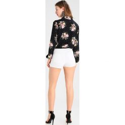 Koszule wiązane damskie: Miss Selfridge NEW TIE FRONT DRAW Koszula black