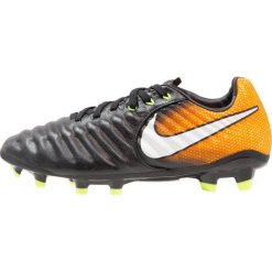 Buty sportowe chłopięce: Nike Performance TIEMPO LEGEND VII FG Korki Lanki black/white/laser orange/volt