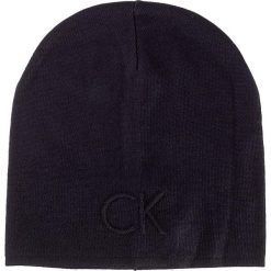 Czapka męska CALVIN KLEIN JEANS - Garreth Hat K50K503151 411. Niebieskie czapki damskie marki Calvin Klein Jeans, z wełny. W wyprzedaży za 169,00 zł.