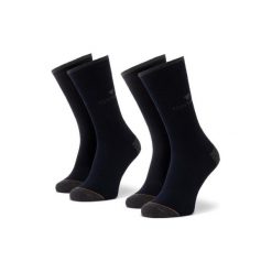 Tom Tailor SPORTSOCKS 9525 DARK NAVY (2 PACK) 39-42. Niebieskie skarpetki męskie z elastanu. Za 19,99 zł.