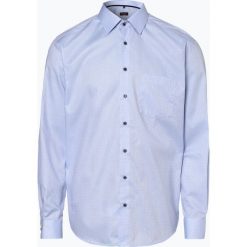 Eterna Modern Fit - Koszula męska – niewymagająca prasowania, niebieski. Niebieskie koszule męskie Eterna Modern Fit, m, bez wzorów, z bawełny, bez kołnierzyka, bez rękawów. Za 249,95 zł.