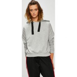 Noisy May - Bluza. Szare bluzy damskie Noisy May, s, bez wzorów, z bawełny, bez rękawów, z kapturem. W wyprzedaży za 69,90 zł.