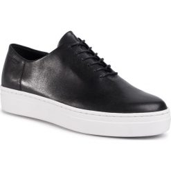 Sneakersy VAGABOND - Camille 4945-001-20 Black. Czarne półbuty damskie Vagabond, na co dzień, bez wzorów, ze skóry, bez obcasa, na płaskiej podeszwie, bez zapięcia. W wyprzedaży za 339,00 zł.