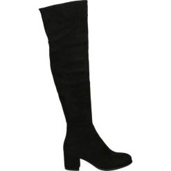 Kozaki - B1810020 BLAC. Czarne buty zimowe damskie marki Venezia, z materiału. Za 229,00 zł.