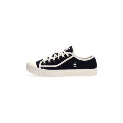 Buty G-Star Raw D04350 8715 ROVULC HB LOW. Niebieskie trampki męskie G-Star RAW, bez wzorów, retro, bez zapięcia. Za 248,61 zł.