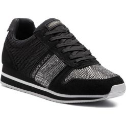 Sneakersy VERSACE JEANS - E0VTBSA1 70897 899. Czarne półbuty damskie Versace Jeans, z jeansu. W wyprzedaży za 519,00 zł.