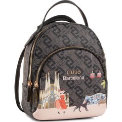 Plecak LIU JO - S Backpack AF0135 E0017 Stampa Barce T9217. Pomarańczowe plecaki damskie Liu Jo, bez wzorów, ze skóry ekologicznej, klasyczne. Za 519,00 zł.