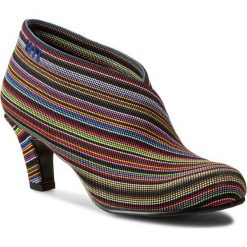 Botki UNITED NUDE - Fold Mid 100273205 Bright Mix. Brązowe buty zimowe damskie marki United Nude, z materiału, etno, na obcasie. W wyprzedaży za 459,00 zł.