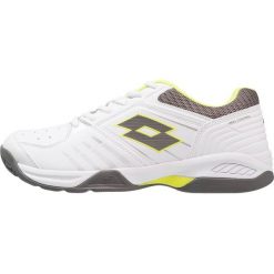 Buty sportowe męskie: Lotto TTOUR 600 X Obuwie multicourt white/yellow safety