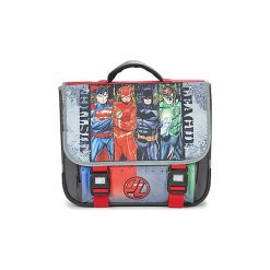 Teczki Dessins Animés JUSTICE LEAGUE CARTABLE 38CM. Szare aktówki damskie marki Dessins Animés. Za 161,40 zł.