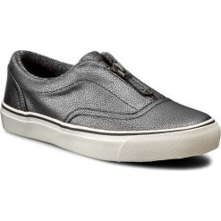 Tenisówki PEPE JEANS - PLS30400 Trail 874. Szare półbuty damskie Pepe Jeans, bez wzorów, z jeansu, bez zapięcia. W wyprzedaży za 159,00 zł.
