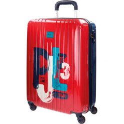 Walizki: Walizka w kolorze czerwono-niebieskim – (S)40 x (W)55 x (G)20 cm