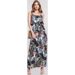 Czarna Sukienka Buyer. Czarne sukienki damskie Renee, s, z okrągłym kołnierzem, maxi. Za 99,99 zł.
