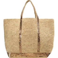 Vanessa Bruno CABAS GRAND PAILLETTES Torba na zakupy caramel. Żółte torby na zakupy damskie marki Vanessa Bruno. Za 929,00 zł.