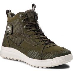Sneakersy VANS - UltraRange Hi Dx VN0A3TKYUDM Grapeleaf/Marshmall. Zielone sneakersy męskie Vans, bez zapięcia. W wyprzedaży za 409,00 zł.