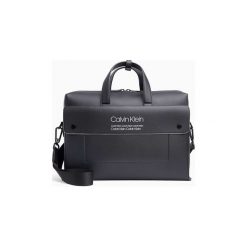 Aktówki / Teczki Calvin Klein Jeans K50K504370 GUSSET LAPTOP. Czarne aktówki męskie Calvin Klein Jeans, bez wzorów, z jeansu. Za 574,60 zł.