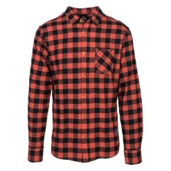 Rip Curl Koszula Męska Check It L, Czerwony. Czerwone koszule męskie na spinki marki Rip Curl, m, z bawełny. Za 234,00 zł.
