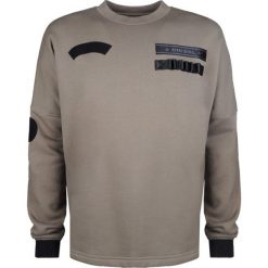 Diesel Bluza "S-Primus". Bluzy męskie Diesel, s, moro, z tkaniny, militarne, z okrągłym kołnierzem, bez rękawów, bez kaptura. Za 389,00 zł.