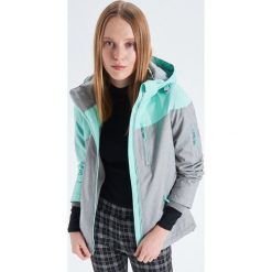 Sportowa kurtka z kapturem - Turkusowy. Niebieskie kurtki sportowe damskie marki Cropp, s. Za 149,99 zł.